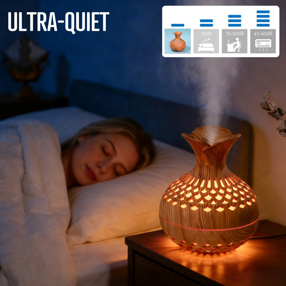 USB Spray Aroma Flower Humidifier