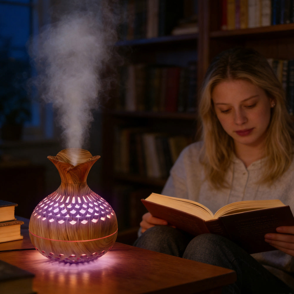 USB Spray Aroma Flower Humidifier