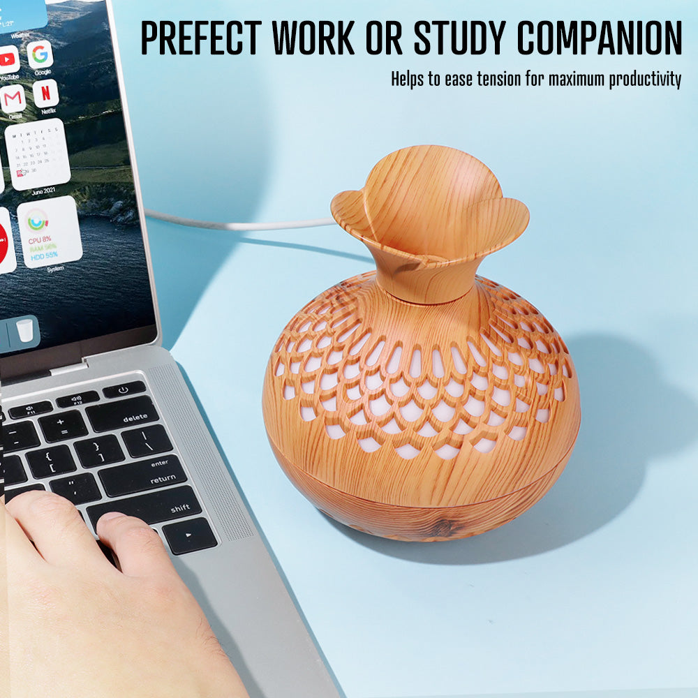 USB Spray Aroma Flower Humidifier