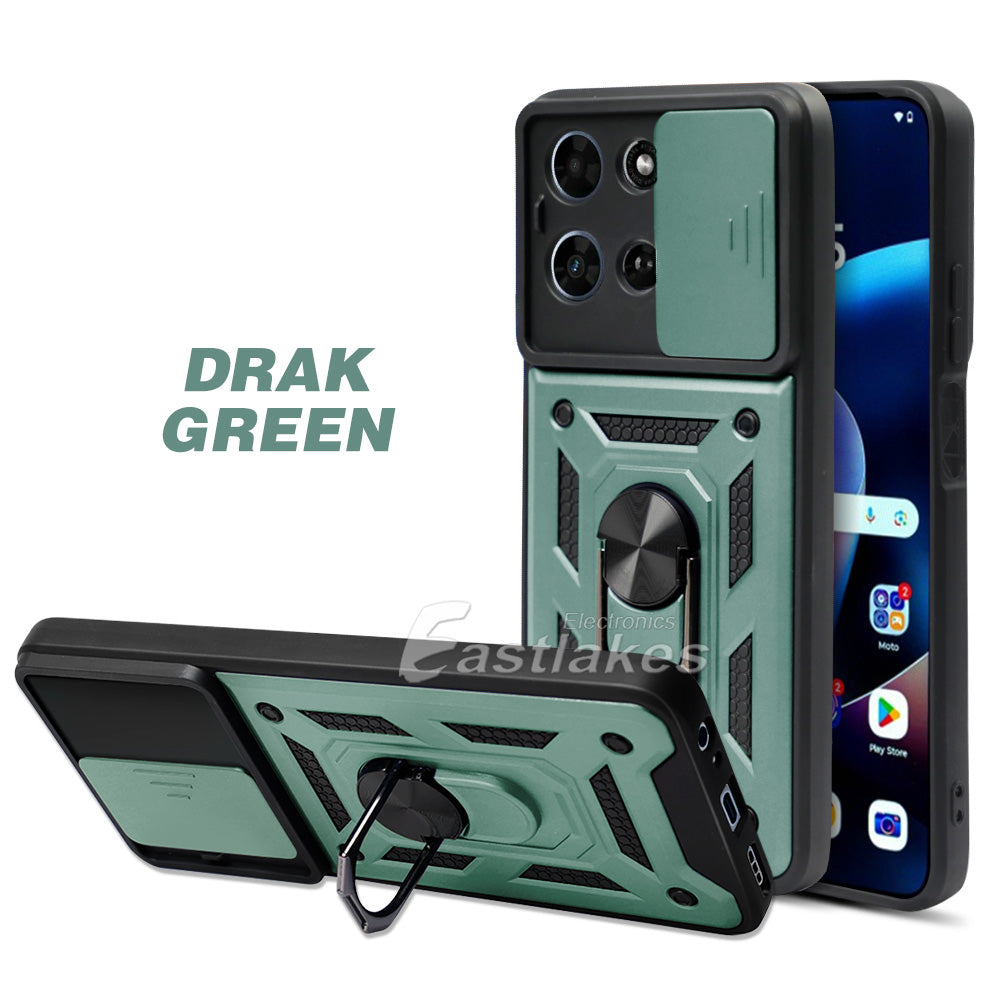 Shockproof Motorola Moto G 5G Case 360° Ring Holder Camera Cover