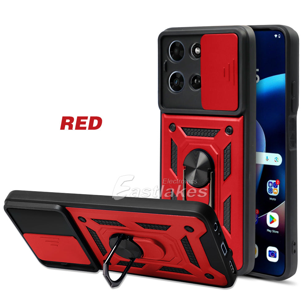 Shockproof Motorola Moto G 5G Case 360° Ring Holder Camera Cover