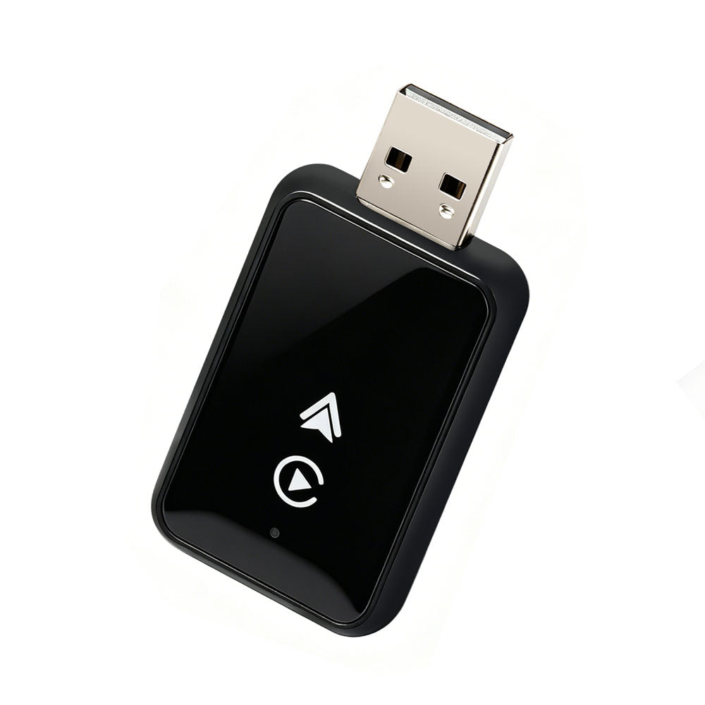 USB Wireless CarPlay Apple & Android Auto Adapter Wired to Wireless WiFi Dongle