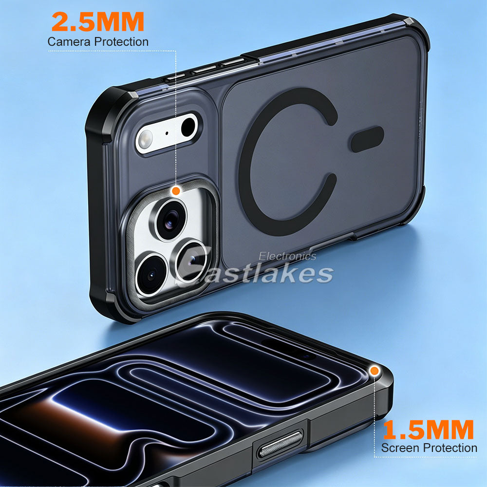 iPhone 15 16 17 Pro max Magsafe Magnetic Armor Case
