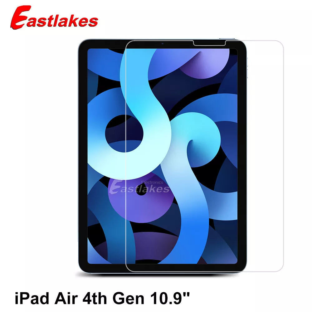 Tempered Glass Screen Protector For Apple iPad Pro Air