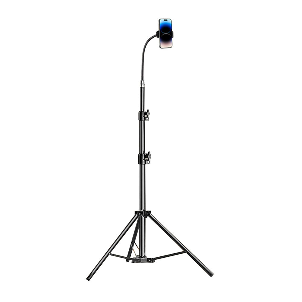 175CM Tall Flexible Phone Tripod with Gooseneck Heavy Duty Phone Tripod Stand