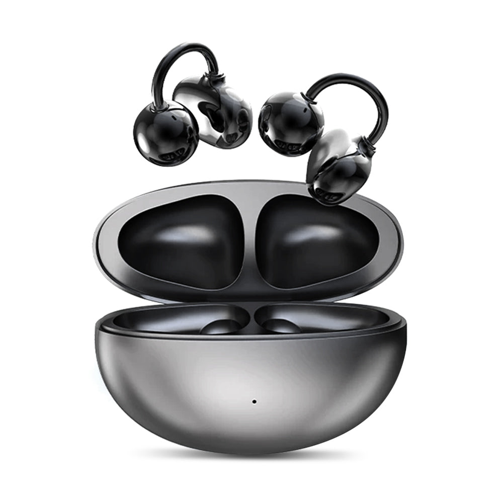 Wireless Earbuds Bluetooth 6.0 Earphone Open-Ear Clip-On Headphone Spatial Audio