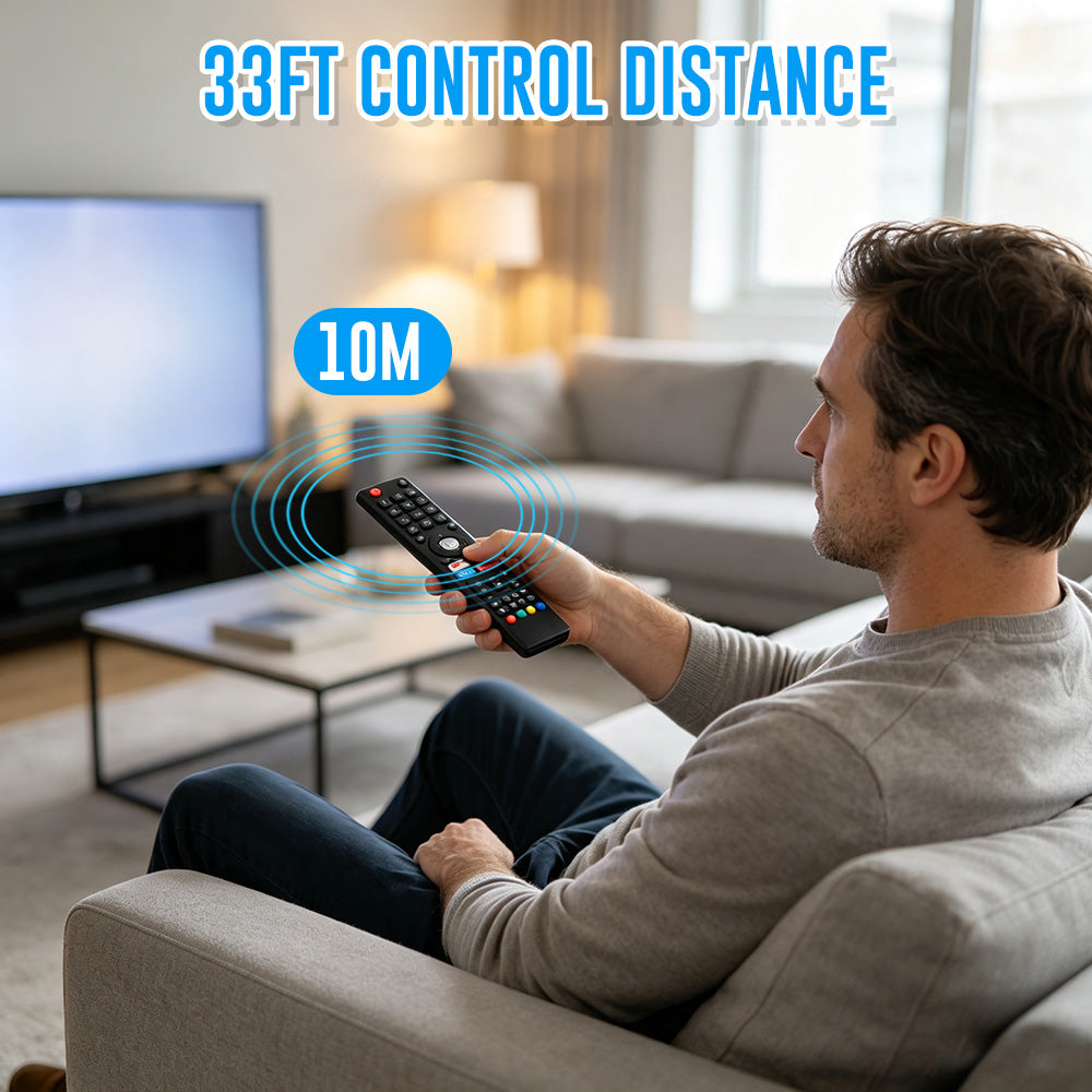 Kogan TV Replacement Remote Control 10m long range distance