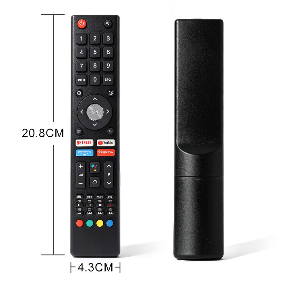 Kogan TV Replacement Remote Control Dimensions