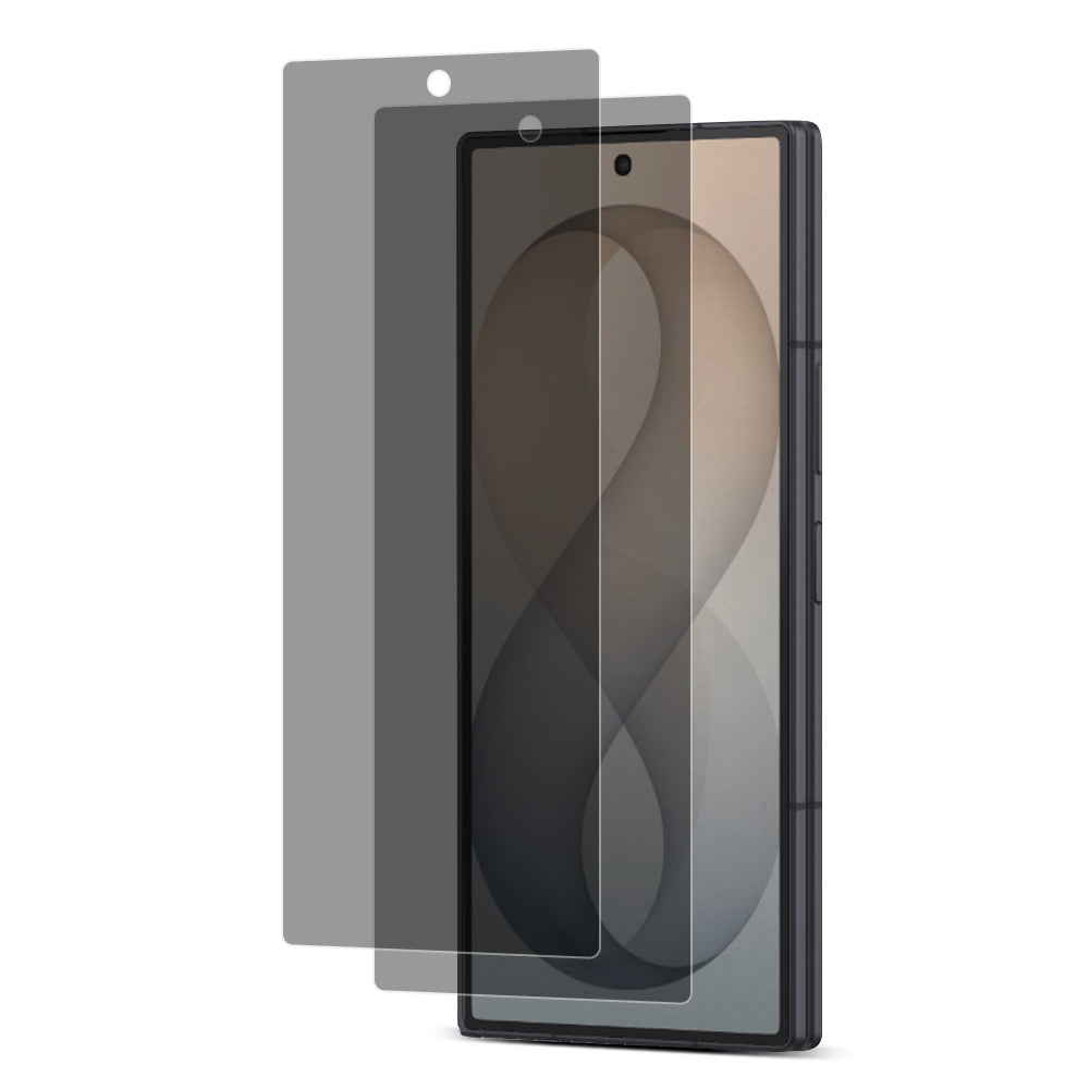 [2 Pack] EASTele Samsung Galaxy Z Fold Privacy Screen Protector Tempered Glass Front
