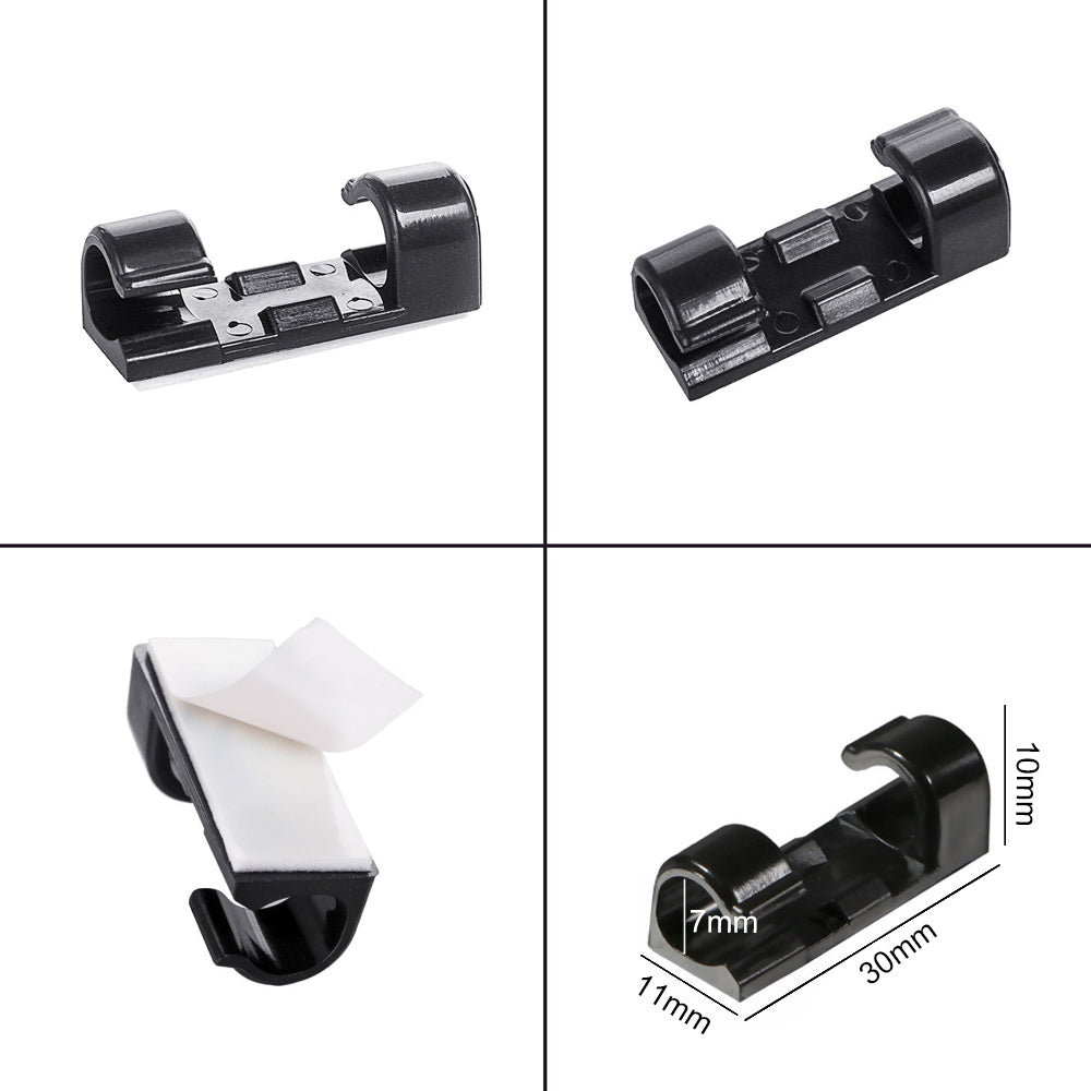 Self-Adhesive Cord Wire Management Organizer