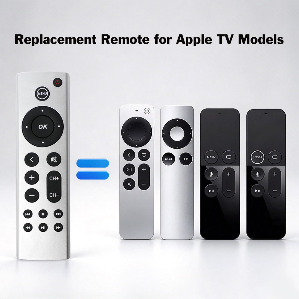 Universal Replacement Remote for Apple TV 4K / HD Gen 1-4 A1469 A1625 A1842 AU