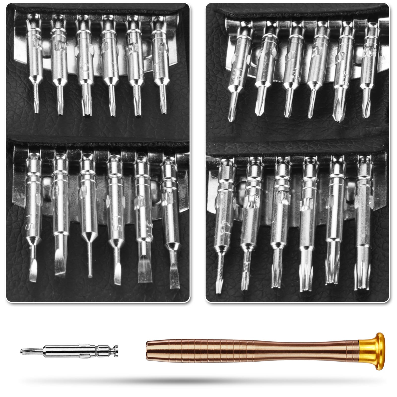 25-in-1 Repair Tools Set with Screwdrivers Opening Tools Pentalobe Torx - Eastlakes Electronics