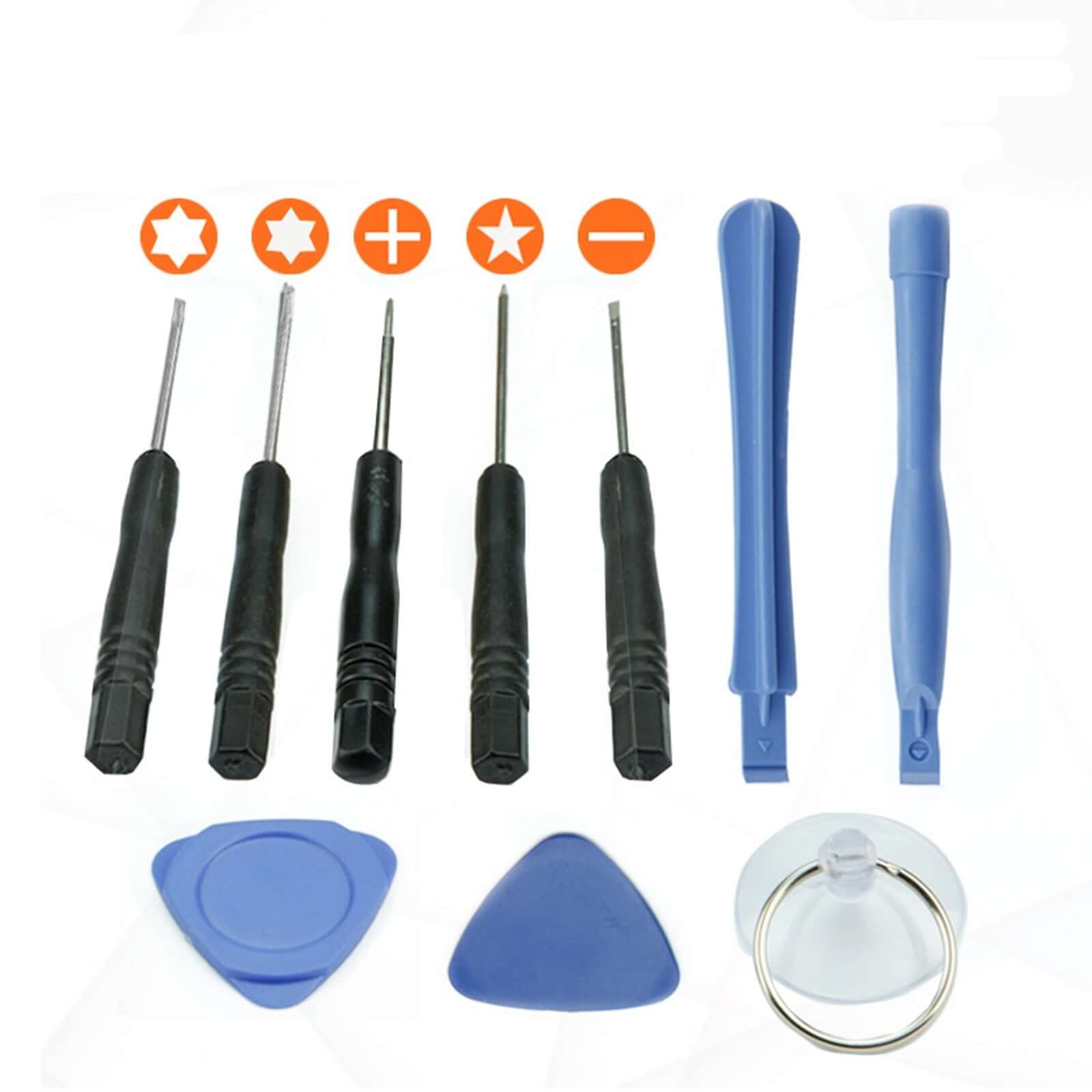 10Pc Repair Tools Kit For Cellphone Mobile Phones Tablets - Eastlakes Electronics