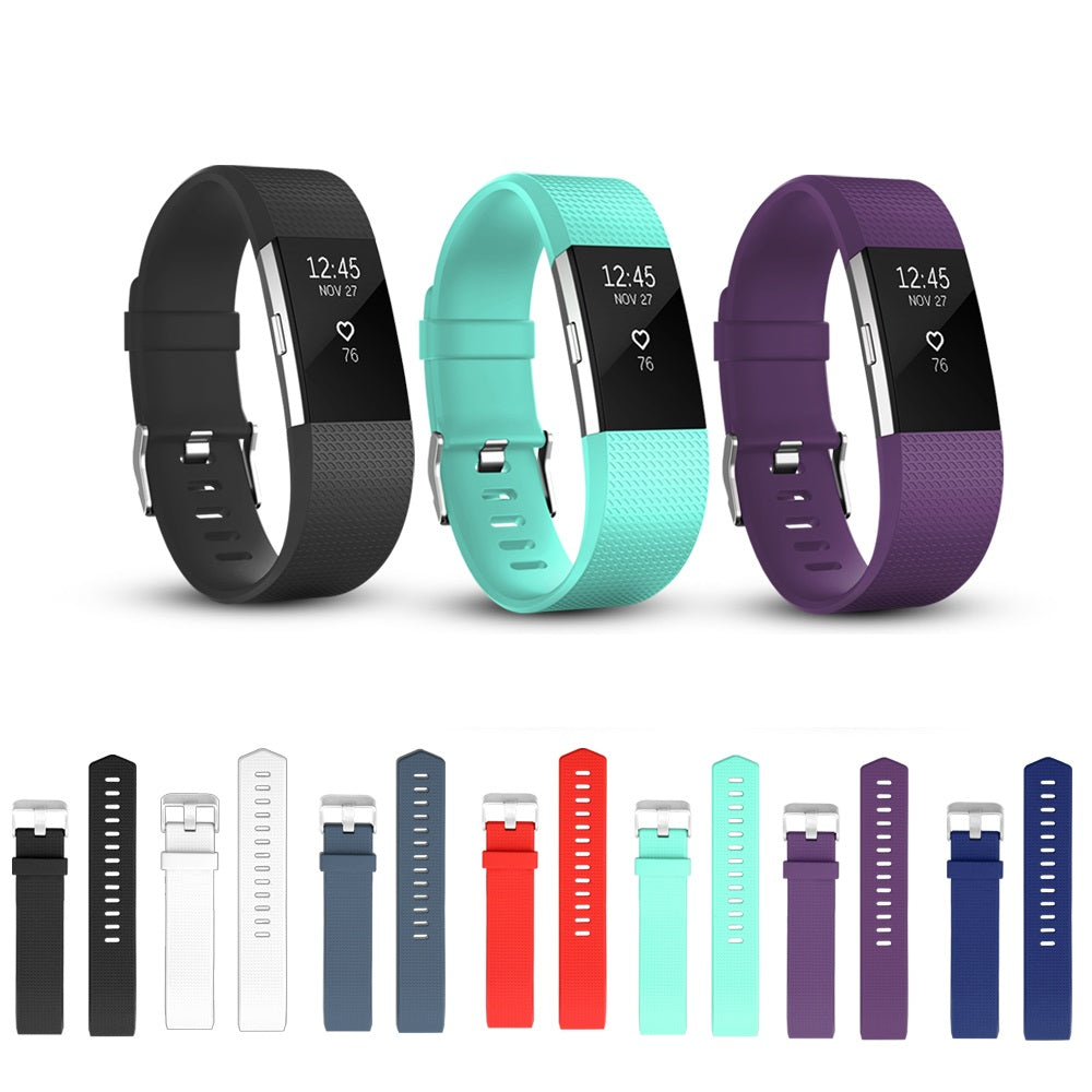 Fitbit Charge 2 Silicone Sport Watch Strap Band - Eastlakes Electronics