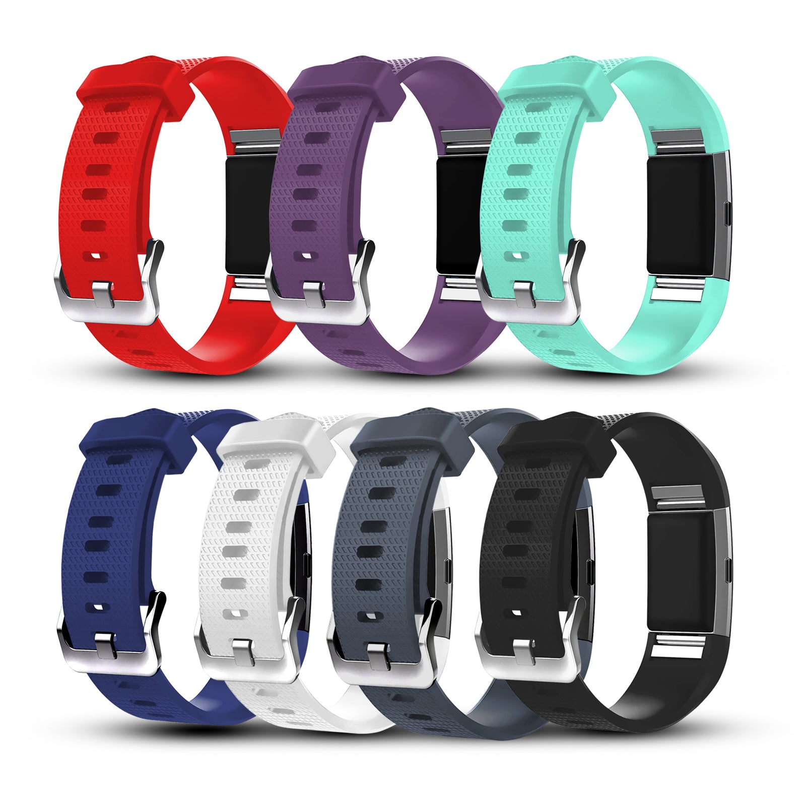 Fitbit Charge 2 Silicone Sport Watch Strap Band - Eastlakes Electronics
