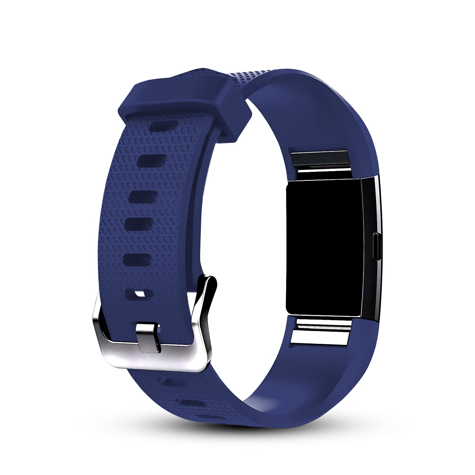 Fitbit Charge 2 Silicone Sport Watch Strap Band Dark Navy Blue - Eastlakes Electronics