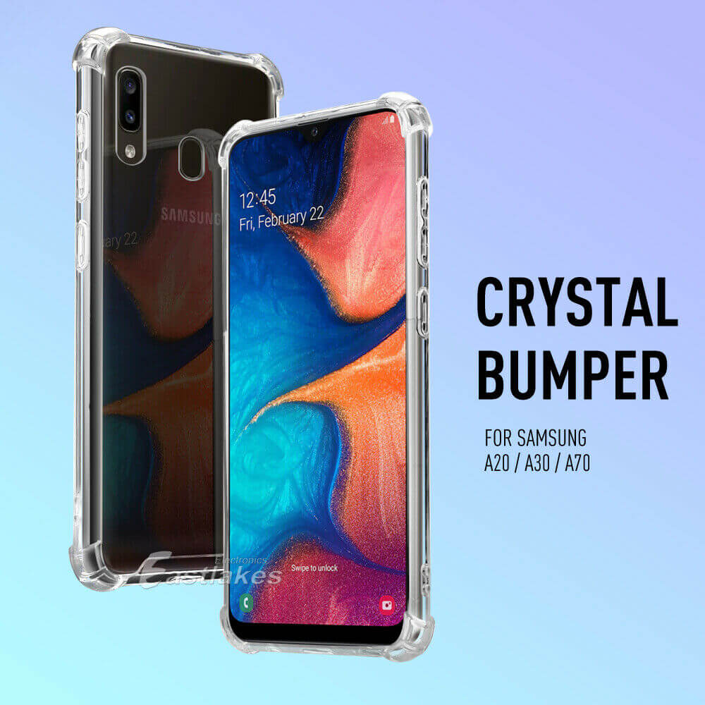 Shockproof Clear Silicone Case for Samsung Galaxy A Series - Eastlakes Electronics