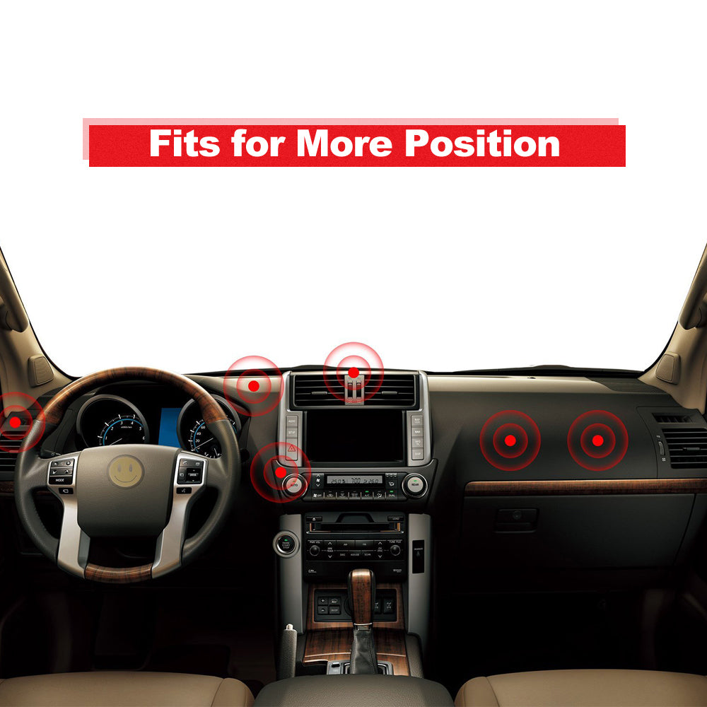 360 Degree Magnetic Car Mount Cell Phone Holder Stand Universal