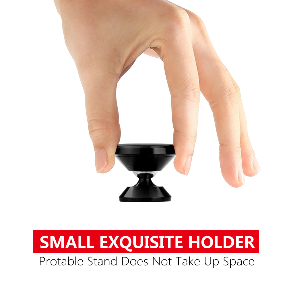360 Degree Magnetic Car Mount Cell Phone Holder Stand Universal