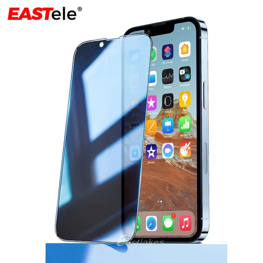 EASTele Anti Spy Privacy Tempered Glass Screen Protector for Apple iPhone - Eastlakes Electronics