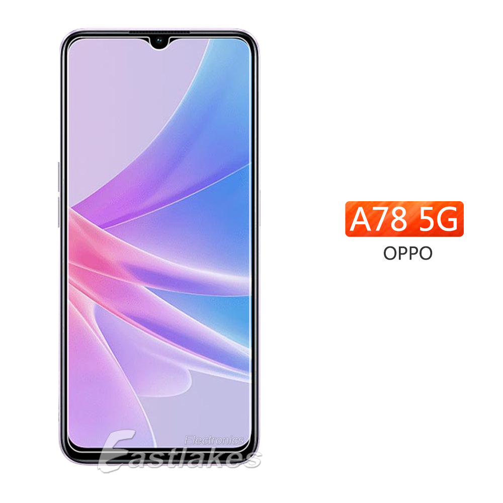 Oppo Tempered Glass Screen Protector A80 A60 A5 Find X5 Lite Reno13 Pro