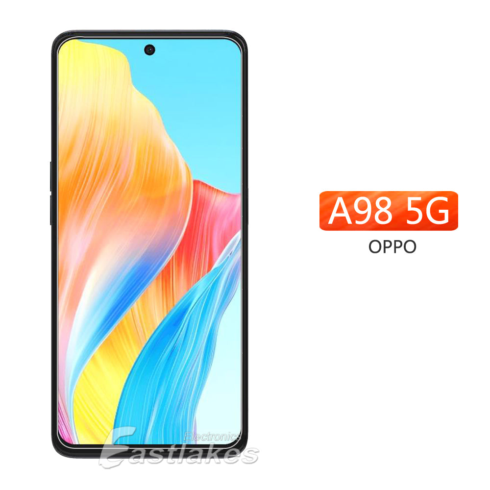 Oppo Tempered Glass Screen Protector A80 A60 A5 Find X5 Lite Reno13 Pro