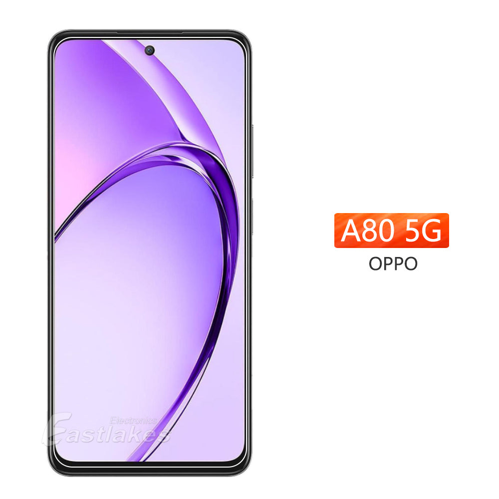 Oppo Tempered Glass Screen Protector A80 A60 A5 Find X5 Lite Reno13 Pro