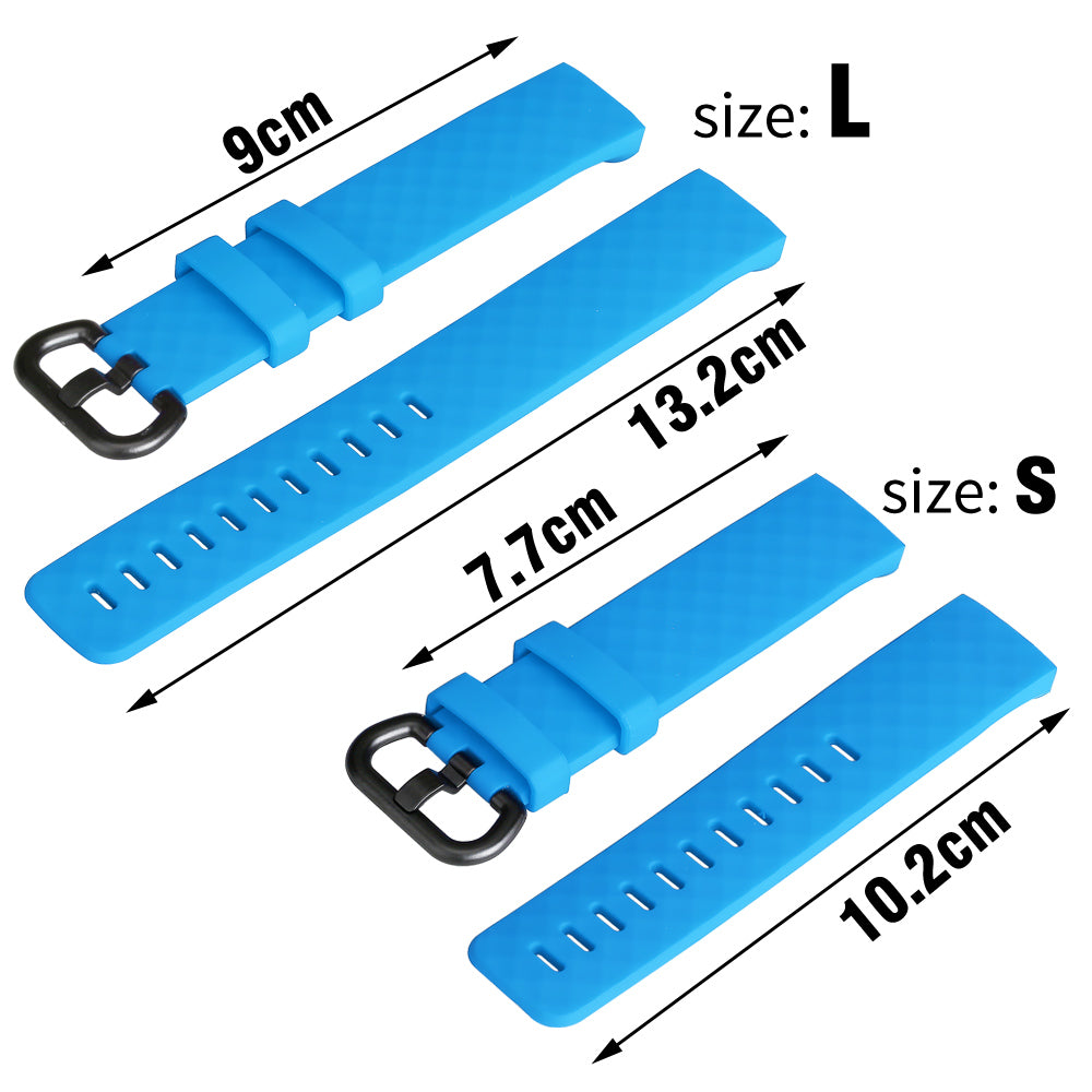 Fitbit Charge 3 and 4 Silicone Sport Watch Strap Band - Eastlakes Electronics