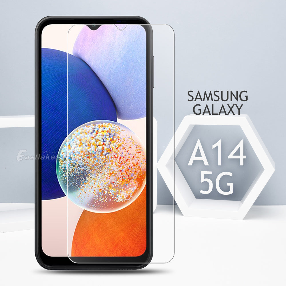 [2 Pack] Tempered Glass Screen Protector for Samsung Galaxy A Series