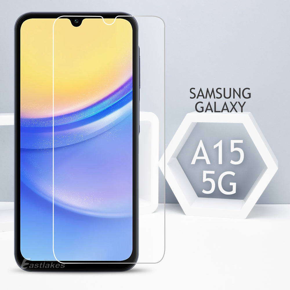 [2 Pack] Tempered Glass Screen Protector for Samsung Galaxy A Series