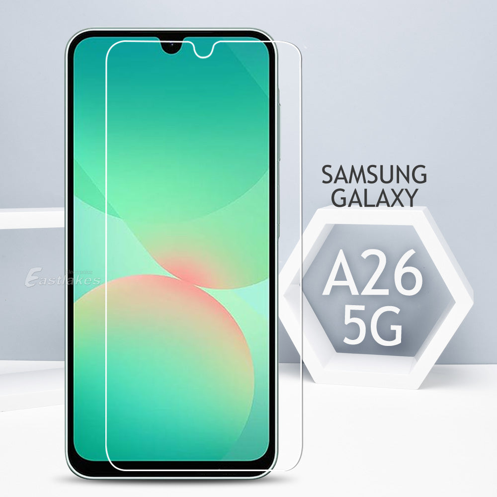 [2 Pack] Tempered Glass Screen Protector for Samsung Galaxy A Series