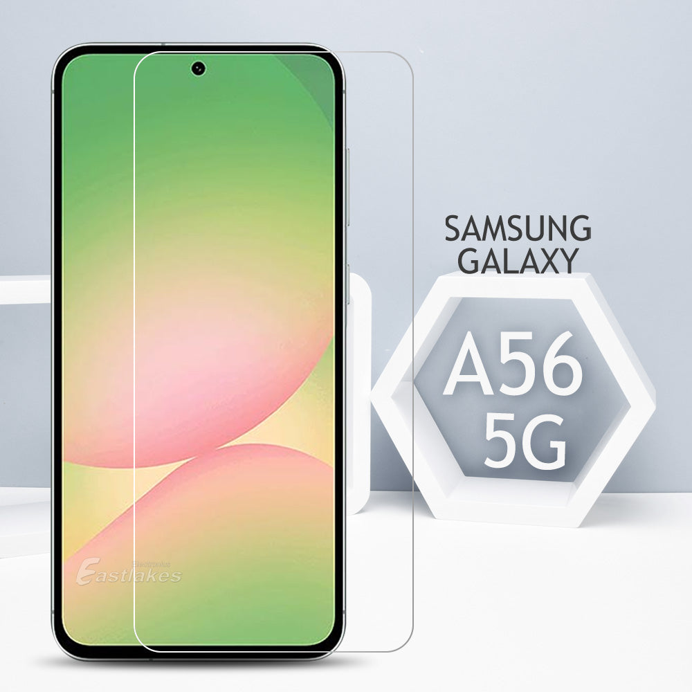 [2 Pack] Tempered Glass Screen Protector for Samsung Galaxy A Series