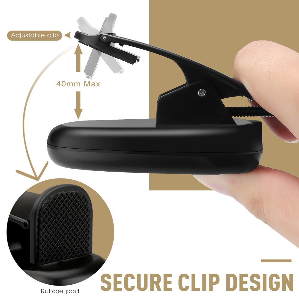 Clip on LED Light Stand for Reading