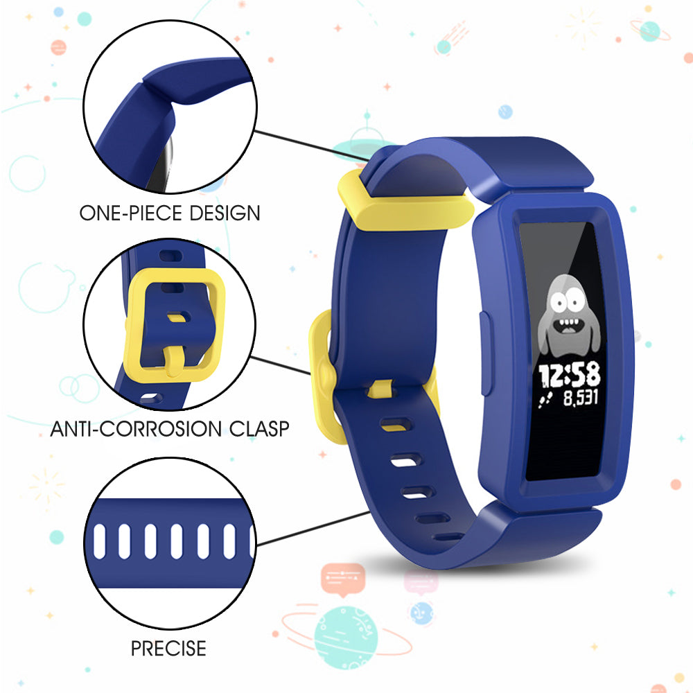 Fitbit Ace 2 Kids Silicone Sports Watch Band Strap - Eastlakes Electronics