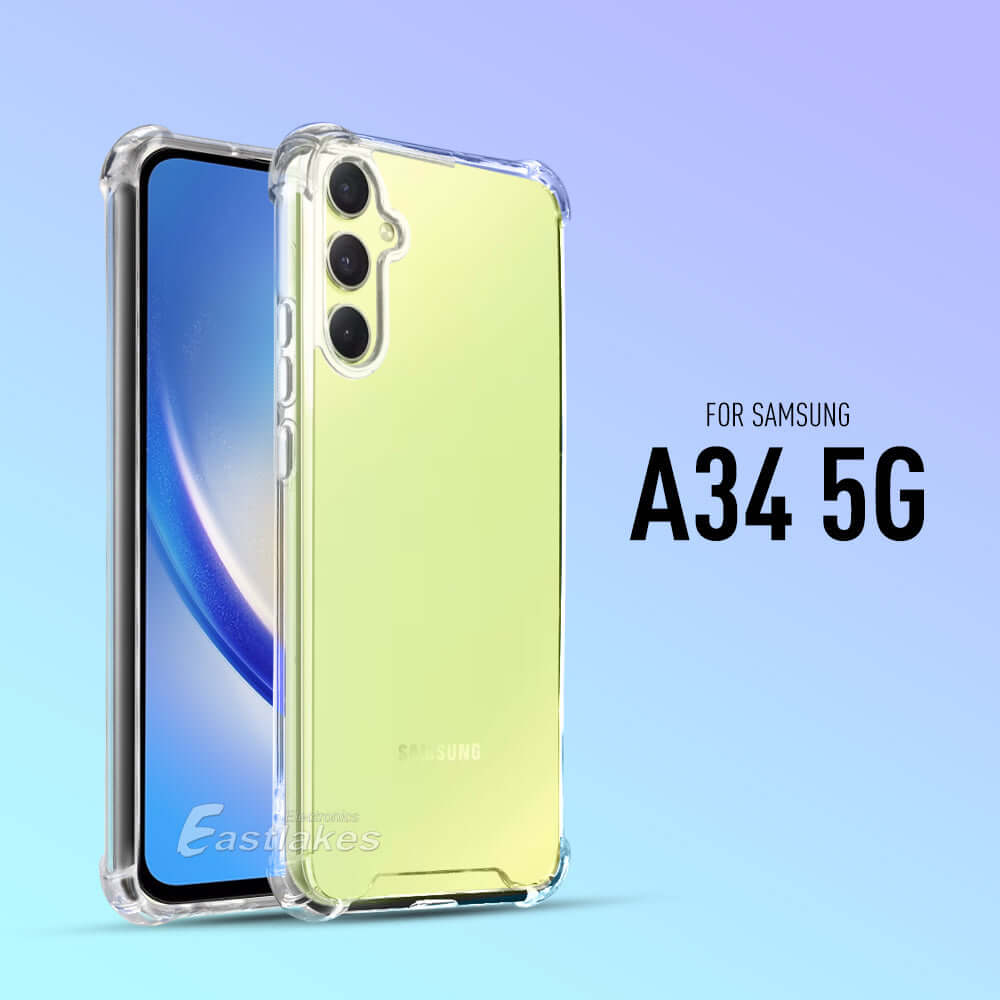 Shockproof Clear Silicone Case for Samsung Galaxy A Series