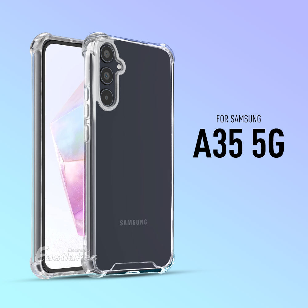 Shockproof Clear Silicone Case for Samsung Galaxy A Series