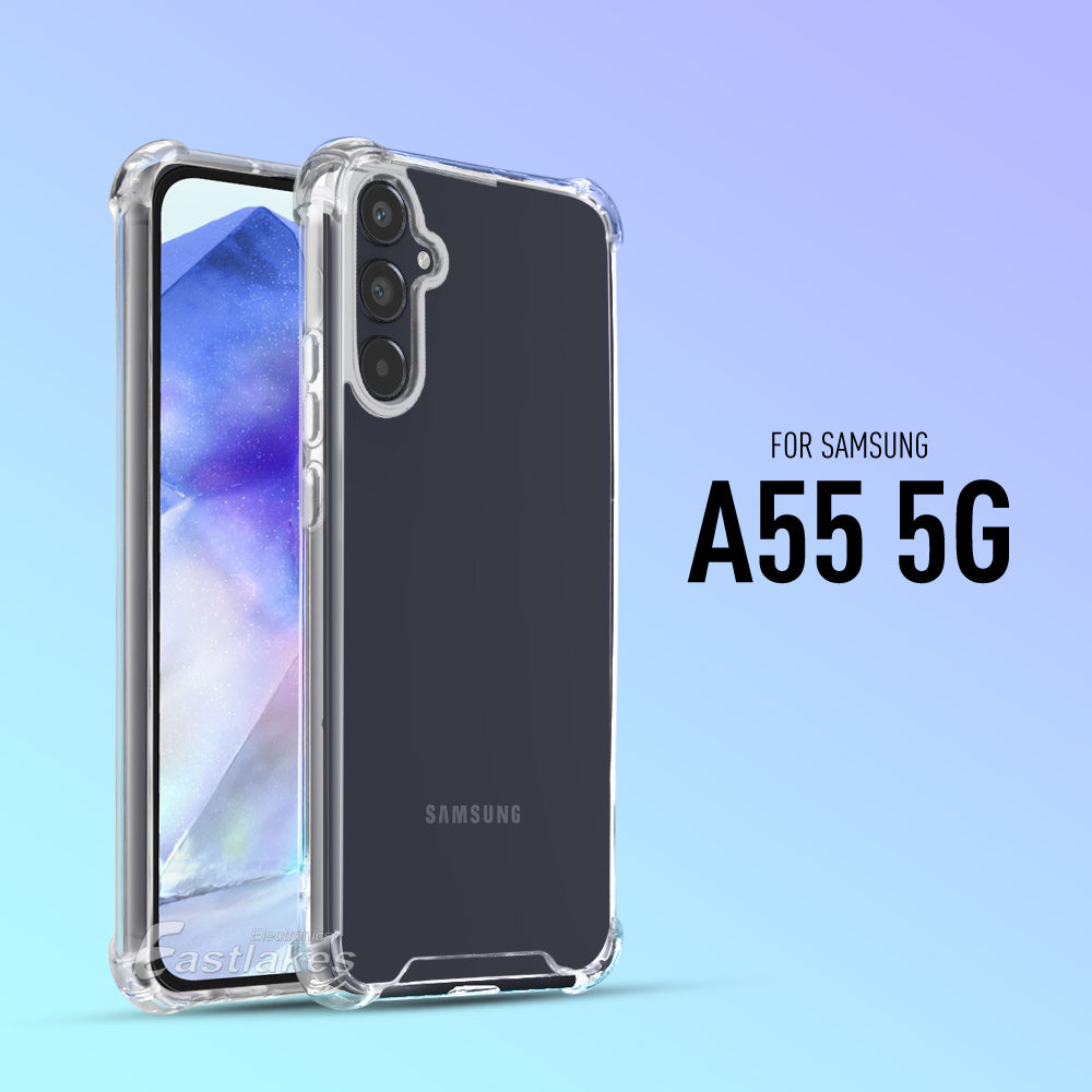 Shockproof Clear Silicone Case for Samsung Galaxy A Series