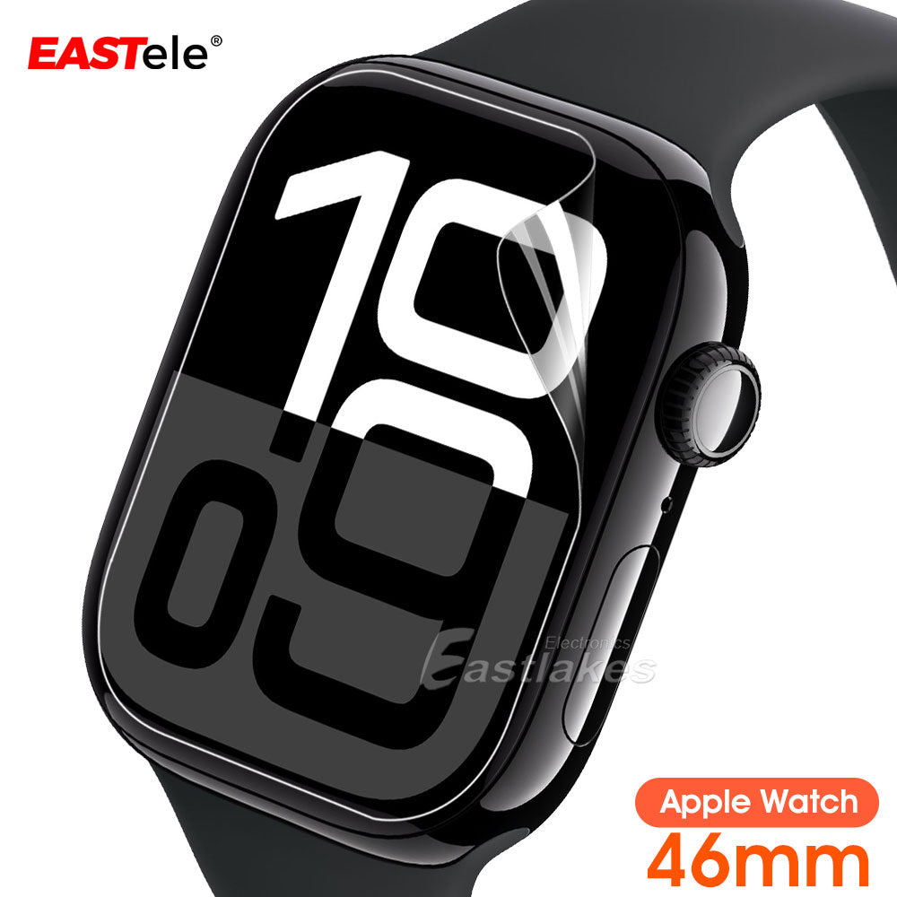 [3 Pack] EASTele Apple Watch Hydrogel Screen Protector Film Full Coverage