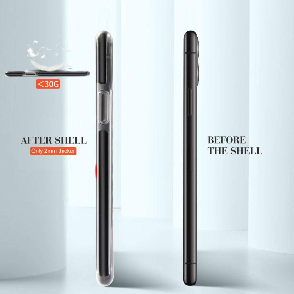 iPhone Clear Silicone Geometric Bumper Case - Eastlakes Electronics