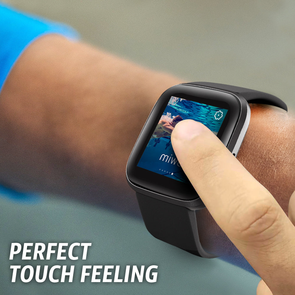 Fitbit Versa 2 Tempered Glass Full Coverage Screen Protector