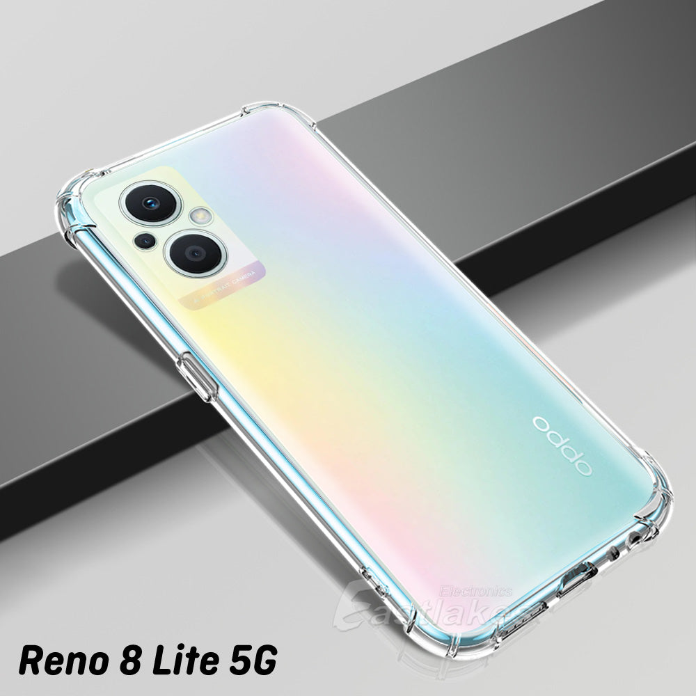 Shockproof Clear Silicone Case for Oppo