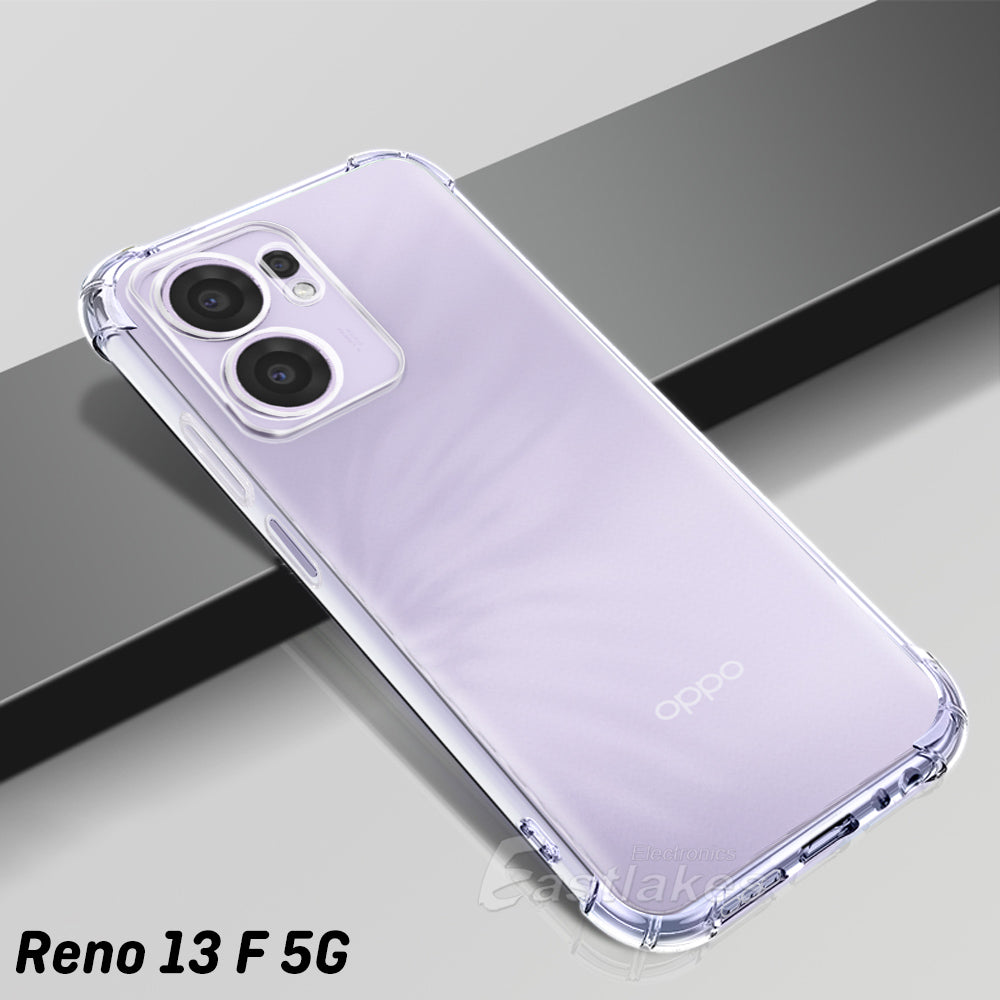 Shockproof Clear Silicone Case for Oppo