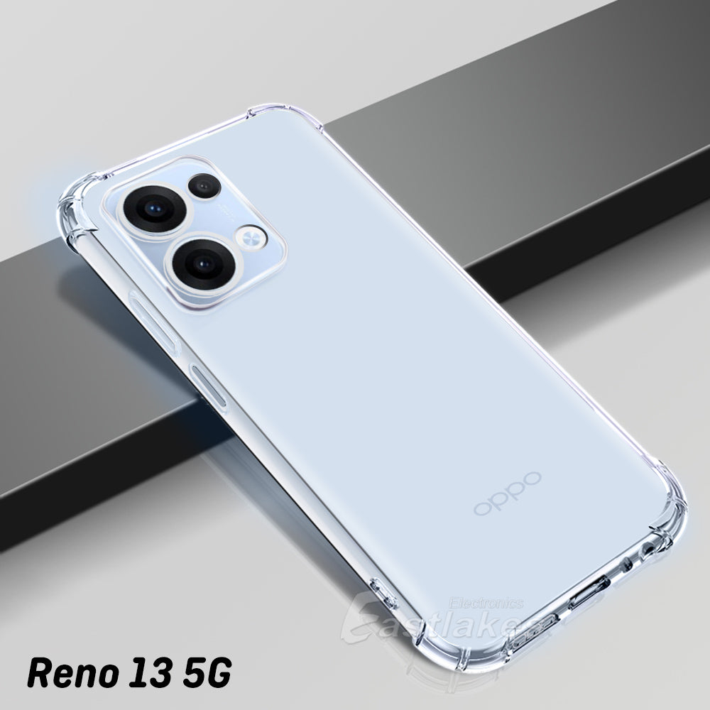 Shockproof Clear Silicone Case for Oppo