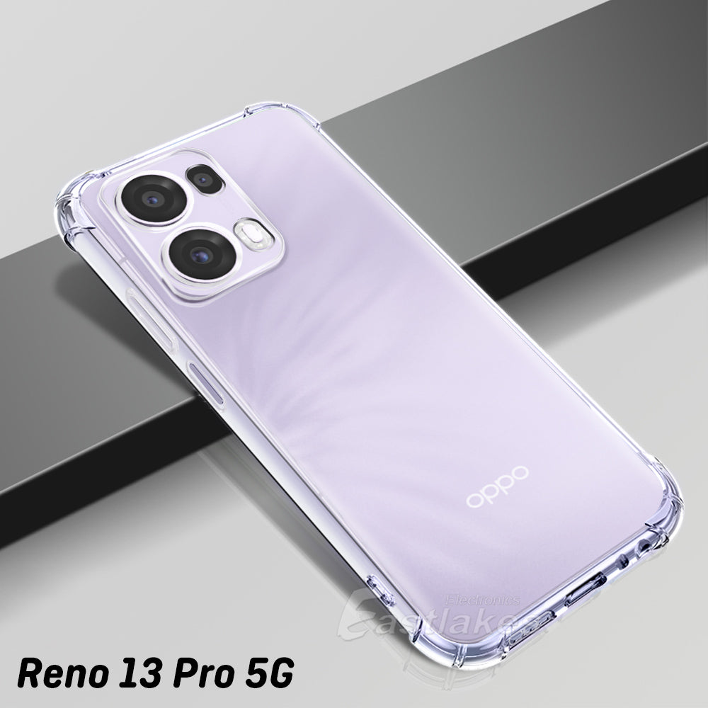 Shockproof Clear Silicone Case for Oppo