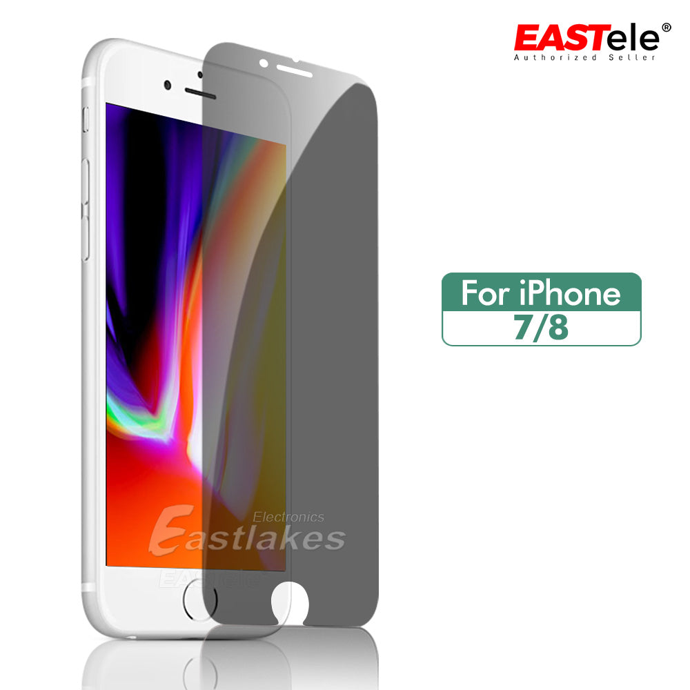 EASTele Apple iPhone Anti Spy Privacy Tempered Glass Screen Protector