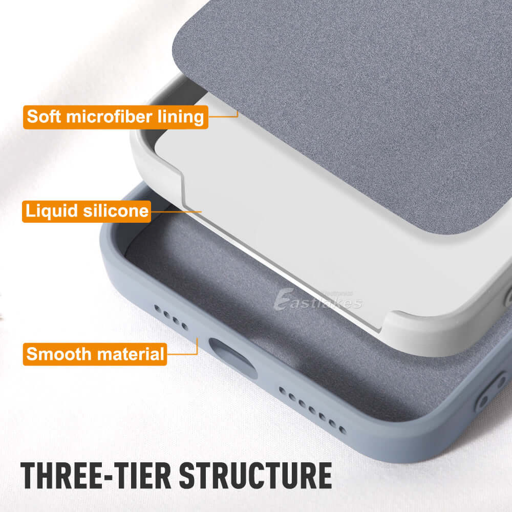 Silicone Bumper Case for iPhone 13 12 11 Series - Eastlakes Electronics