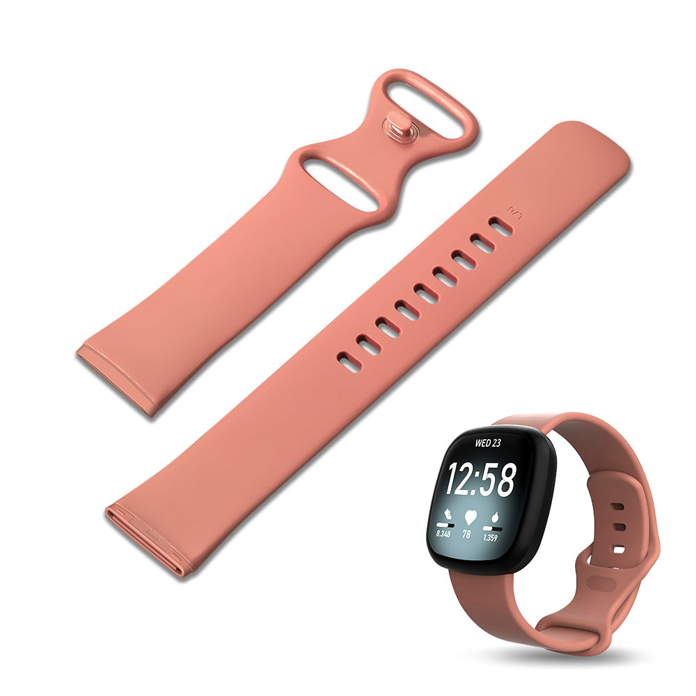 Fitbit Versa 3/4 and Sense 2 Silicone Sports Watch Strap Band