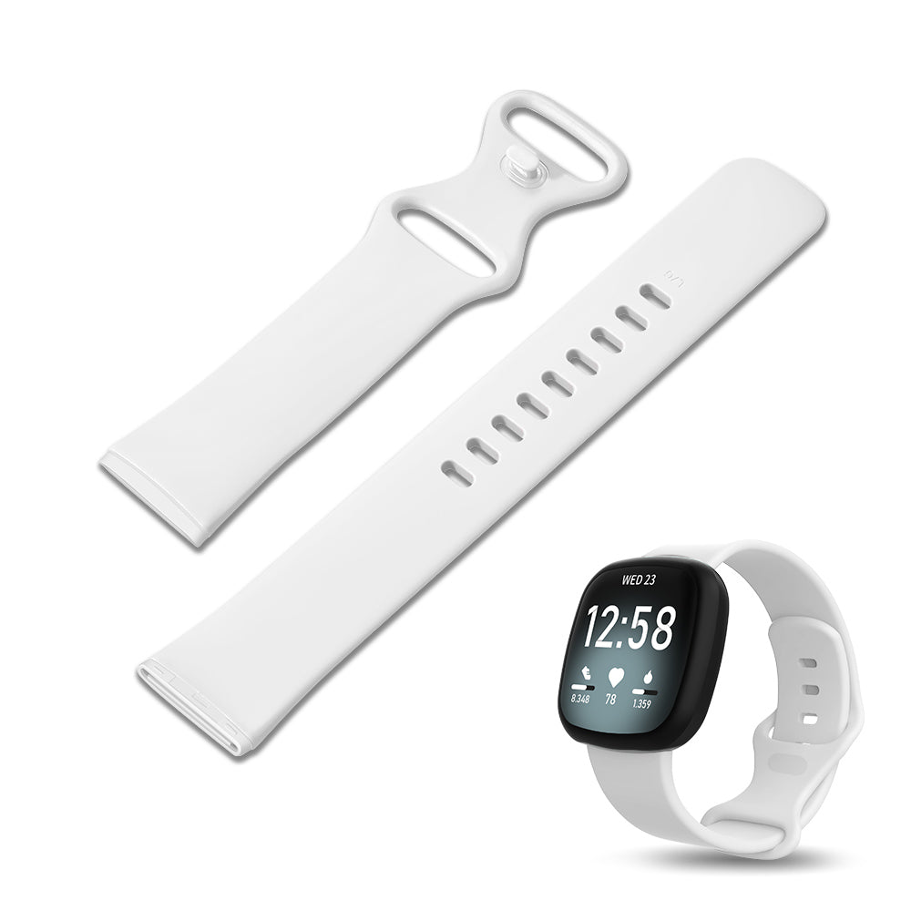 Fitbit Versa 3/4 and Sense 2 Silicone Sports Watch Strap Band