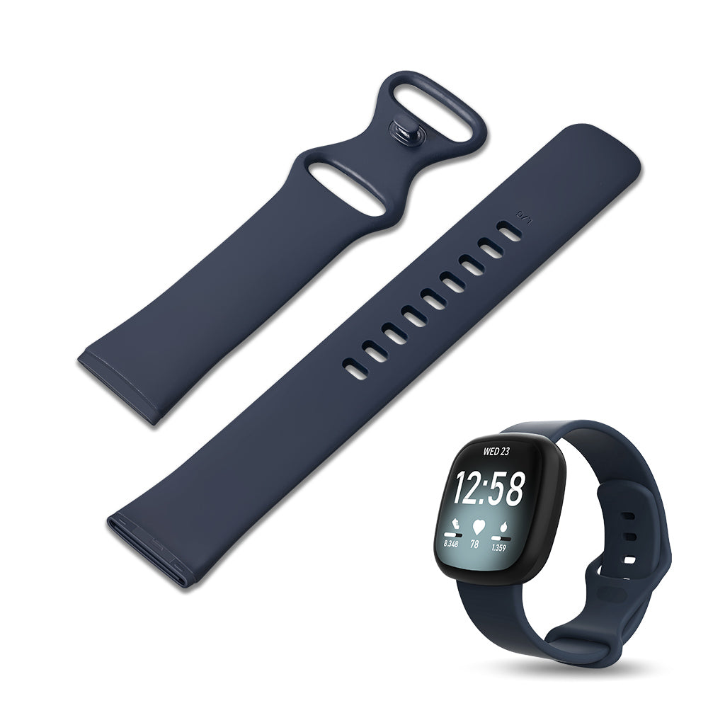 Fitbit Versa 3/4 and Sense 2 Silicone Sports Watch Strap Band