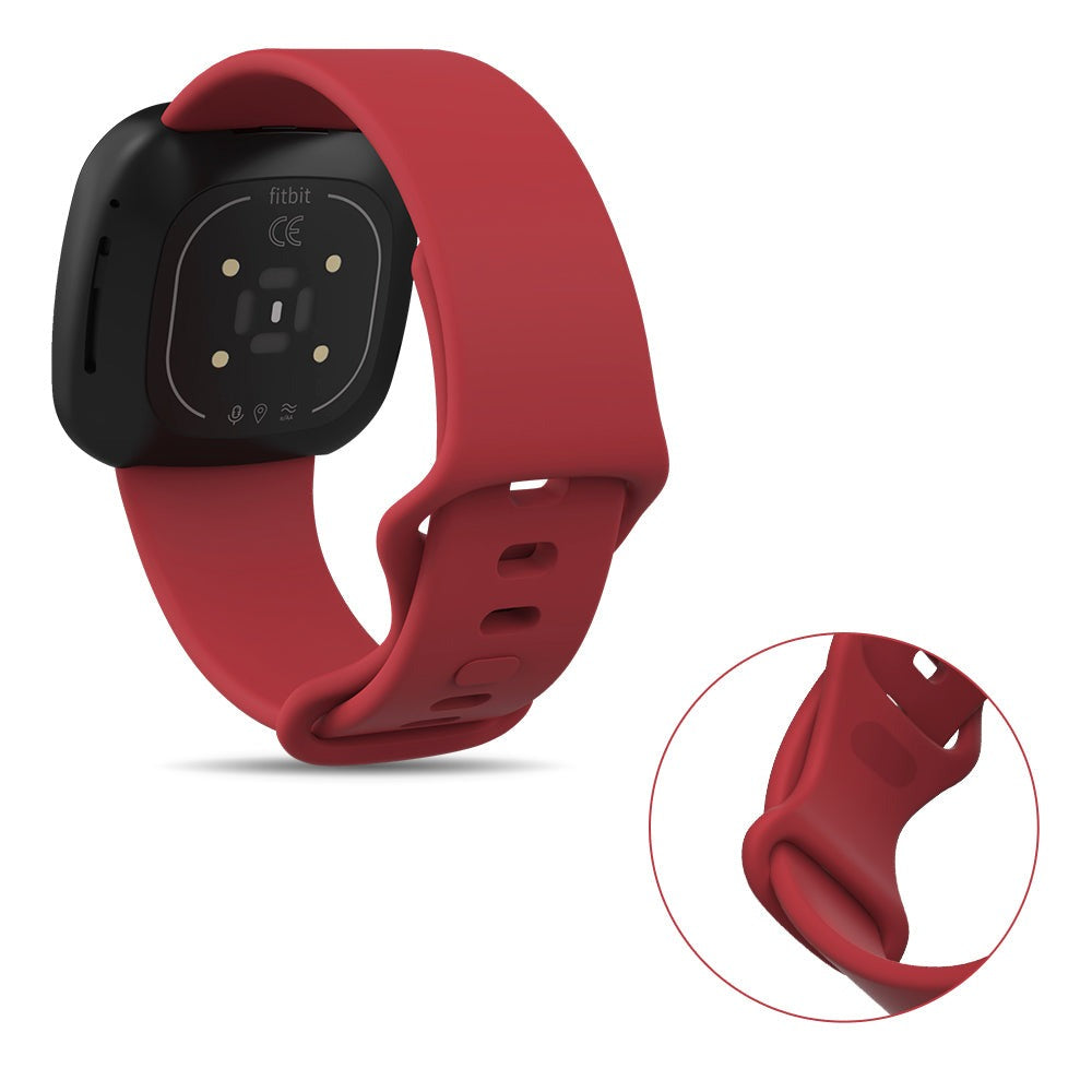Fitbit Versa 3/4 and Sense 2 Silicone Sports Watch Strap Band - Eastlakes Electronics